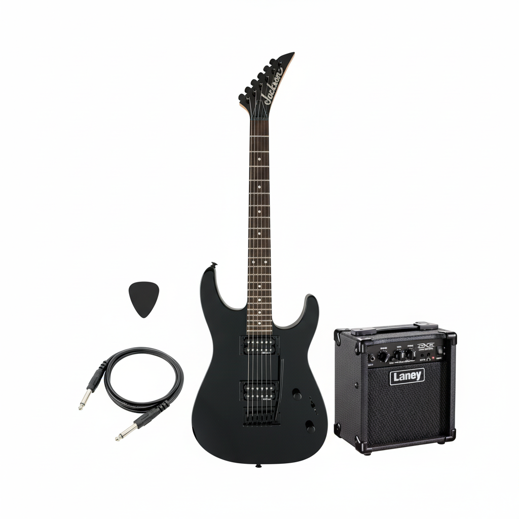 Jackson JS11 Dinky Electric Guitar Bundle