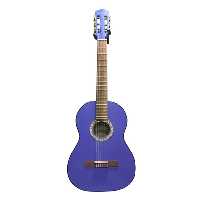 M10 Handmade Classical Guitar – Purple Matte Finish