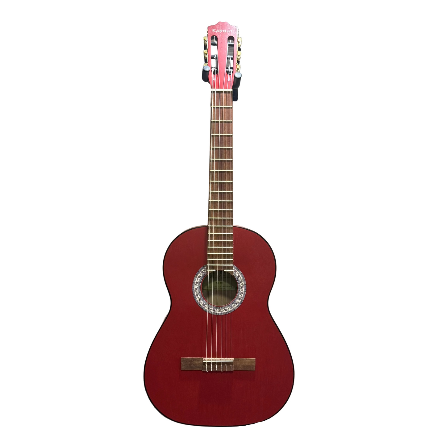 M10 Handmade Classical Guitar – Red Matte Finish