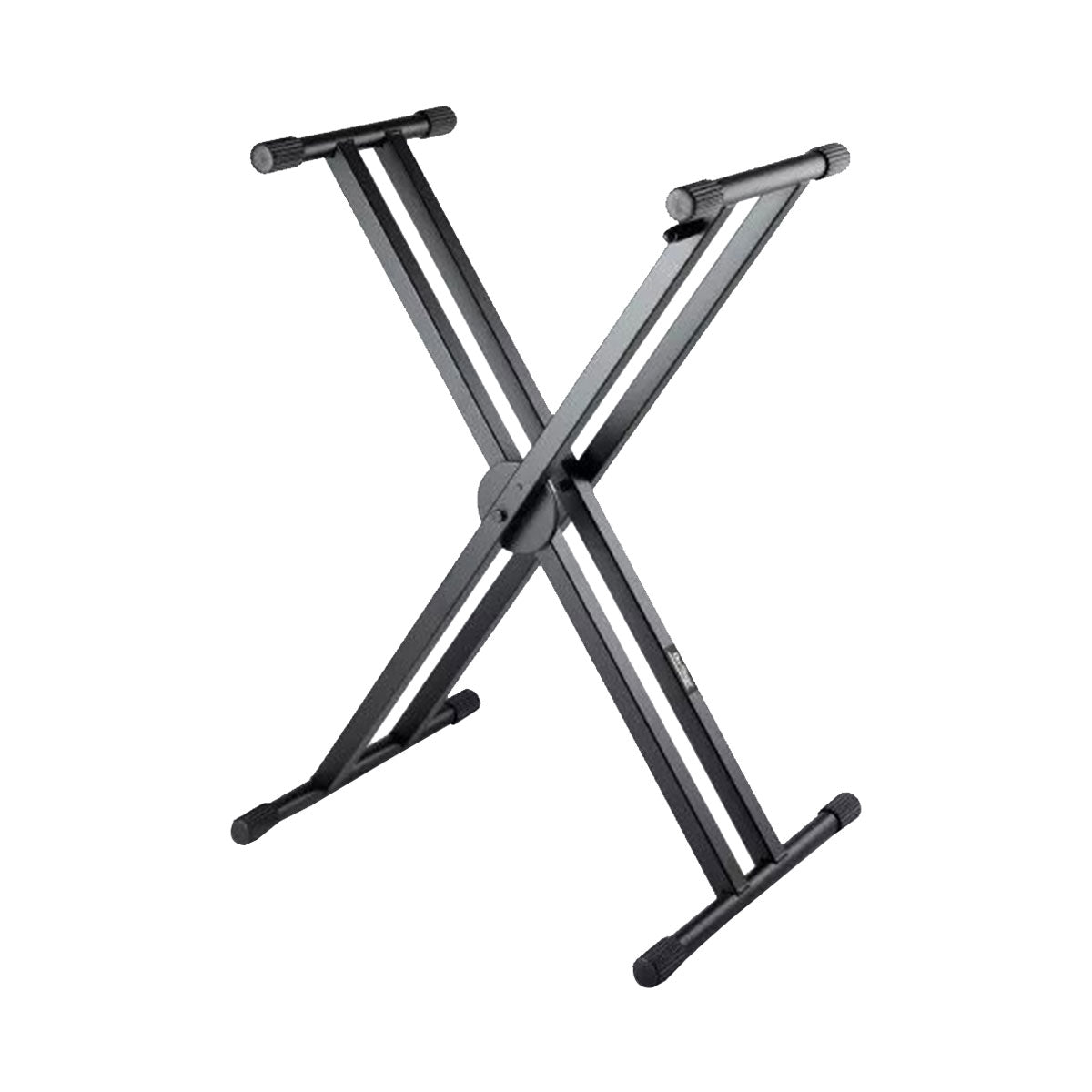 On-Stage KS7291 Ergo-Lok Double-X Keyboard Stand with Welded Construction
