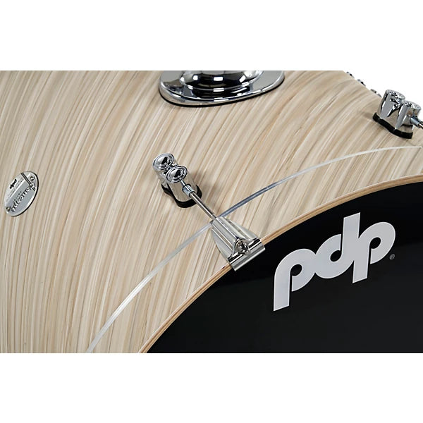 PDP Concept Maple 4-Piece Shell Pack 20", Twisted Ivory, Chrome Hardware