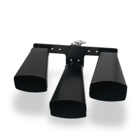 LP Tri-Bell 3", 4", 5 1/2" Vise Mount, Black