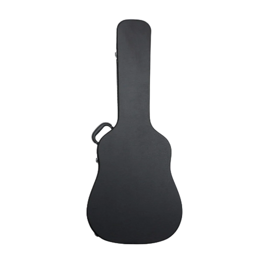 Acoustic Guitar Leather Hard Case