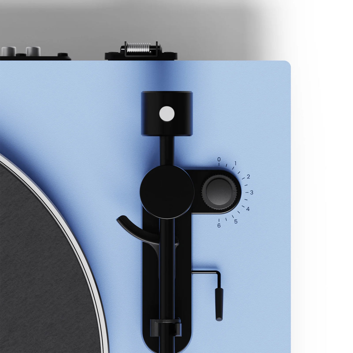 Kanto OBI3 Turntable with Bluetooth 5.3, Preamp, and Pitch Control, Ice Blue