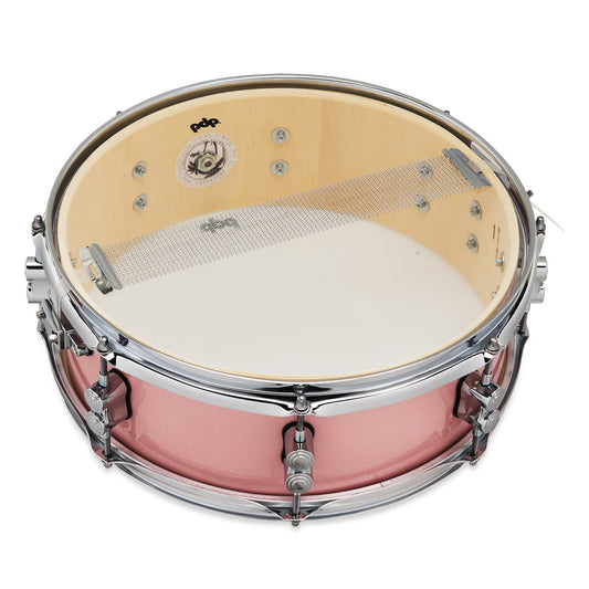 PDP New Yorker Snare 5x14", Pale Rose Sparkle