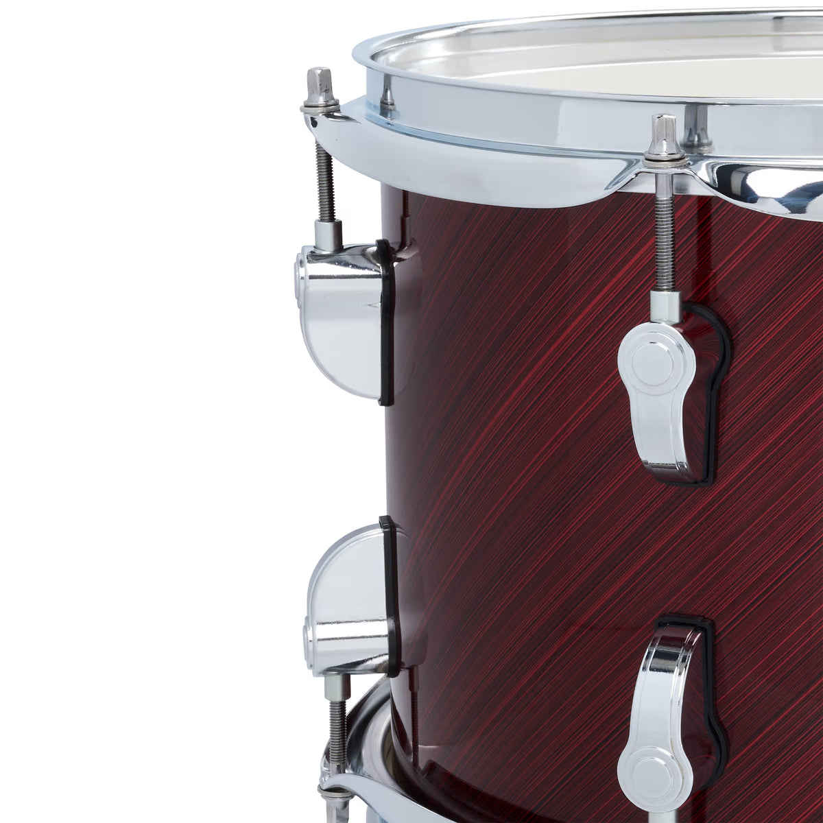 PDP New Yorker 4-Piece Shell Pack 16", Twisted Cherry, Chrome Hardware