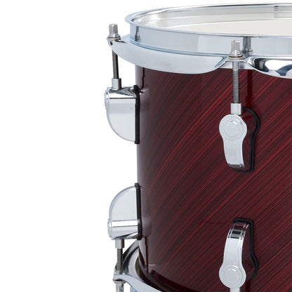 PDP New Yorker 4-Piece Shell Pack 16", Twisted Cherry, Chrome Hardware