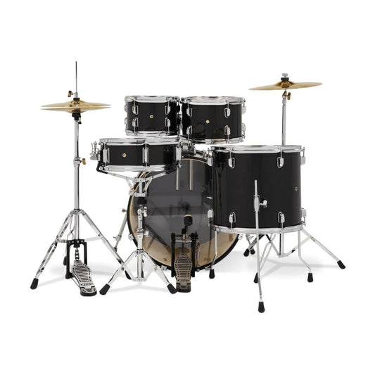 PDP CENTERstage 5-Piece Complete Drum Kit 22", Iridescent Black Sparkle (Hardware, Cymbals & Throne)