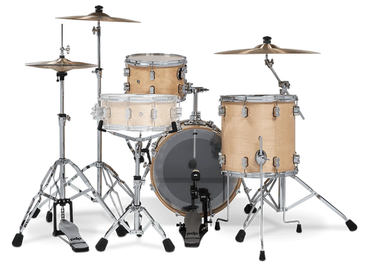 PDP Concept Maple Bop Kit 18", Natural Lacquer, Chrome Hardware