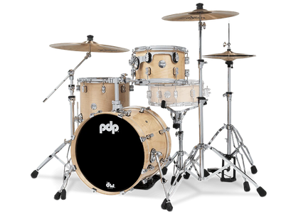 PDP Concept Maple Bop Kit 18", Natural Lacquer, Chrome Hardware