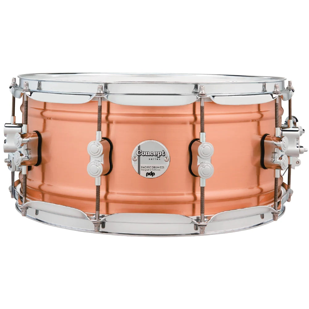 PDP Concept Snare 6.5x14", 1.2mm Beaded Copper