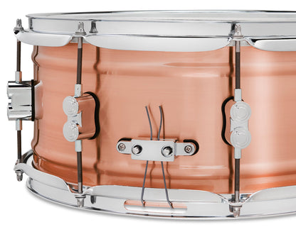 PDP Concept Snare 6.5x14", 1.2mm Beaded Copper