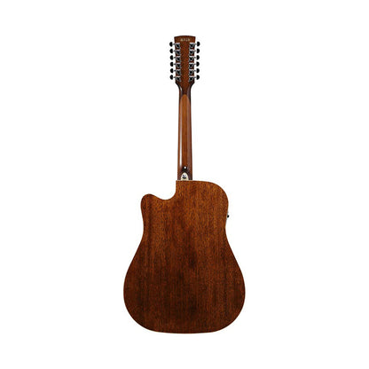 Ibanez PF1512ECE Performance Electro-Acoustic Guitar – Natural High Gloss