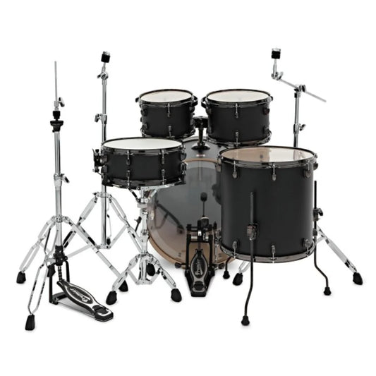 Premier Artist 22" 5pc Heavy Rock Shell Pack, Matte Black