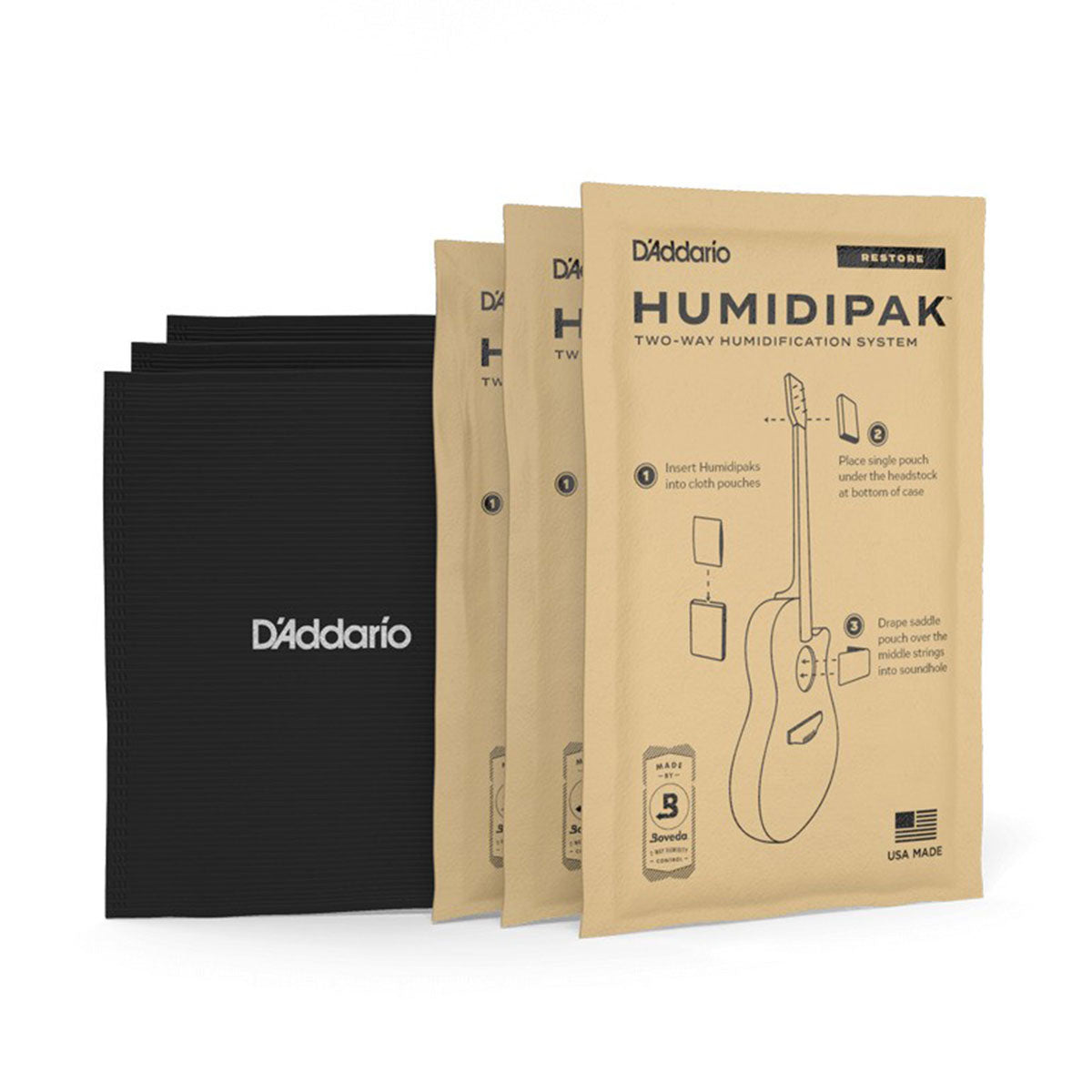 D’Addario PW-HPK-03 Humidipak Restore Kit