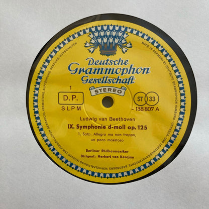Beethoven Symphonies 8 & 9 Karajan & Berlin Philharmonic 2×12" Vinyl