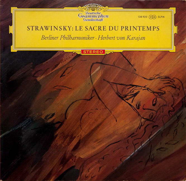 Stravinsky Le Sacre du Printemps Karajan & Berlin Philharmonic 12" Vinyl