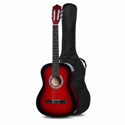 Classical Guitar MB39 - Red Color with Bag