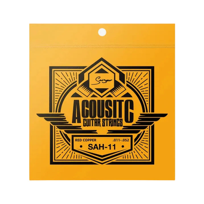 Smiger SAH-11 Acoustic Guitar Strings – Bright Tone & Durable Steel Core