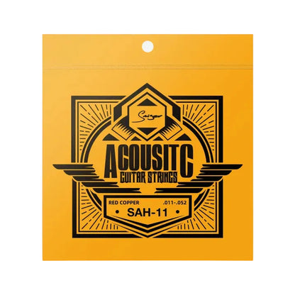 Smiger SAH-11 Acoustic Guitar Strings – Bright Tone & Durable Steel Core