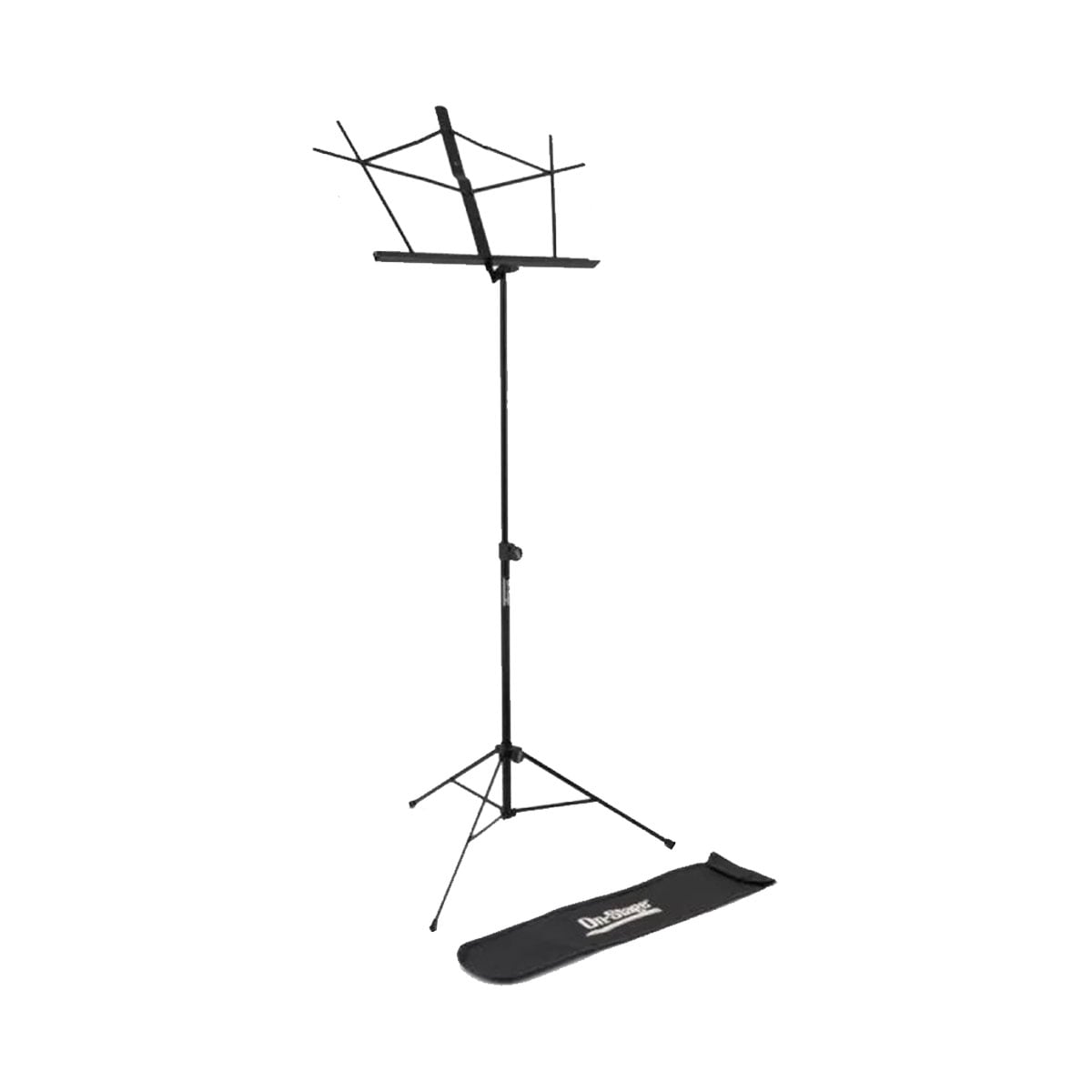 On-Stage SM7122BB Sheet Music Stand with Bag - Black