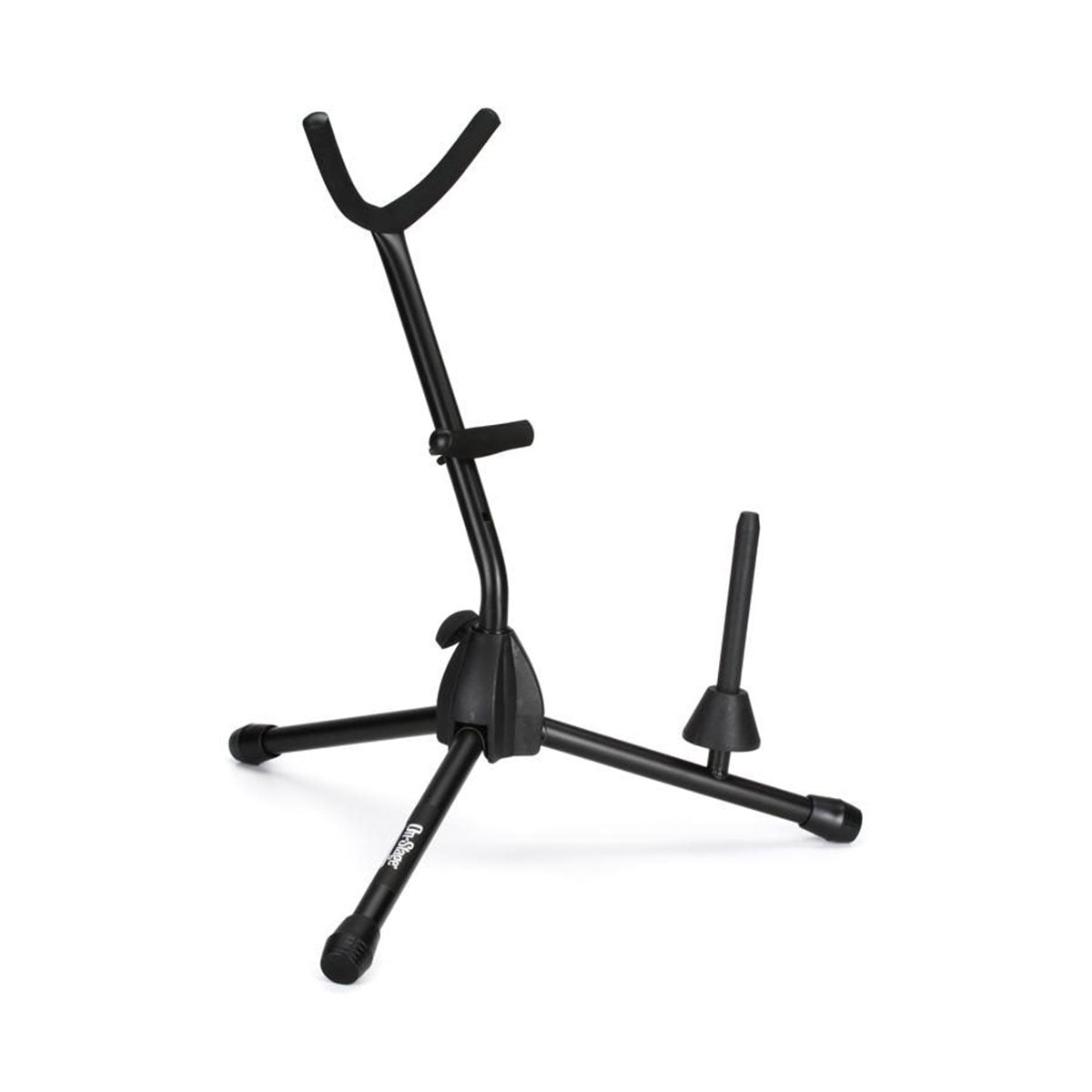 On-Stage SXS7101B Alto/Tenor Saxophone Stand With Flute Peg