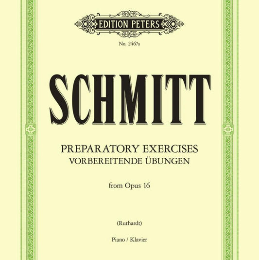 Schmitt Op.16 Music Book