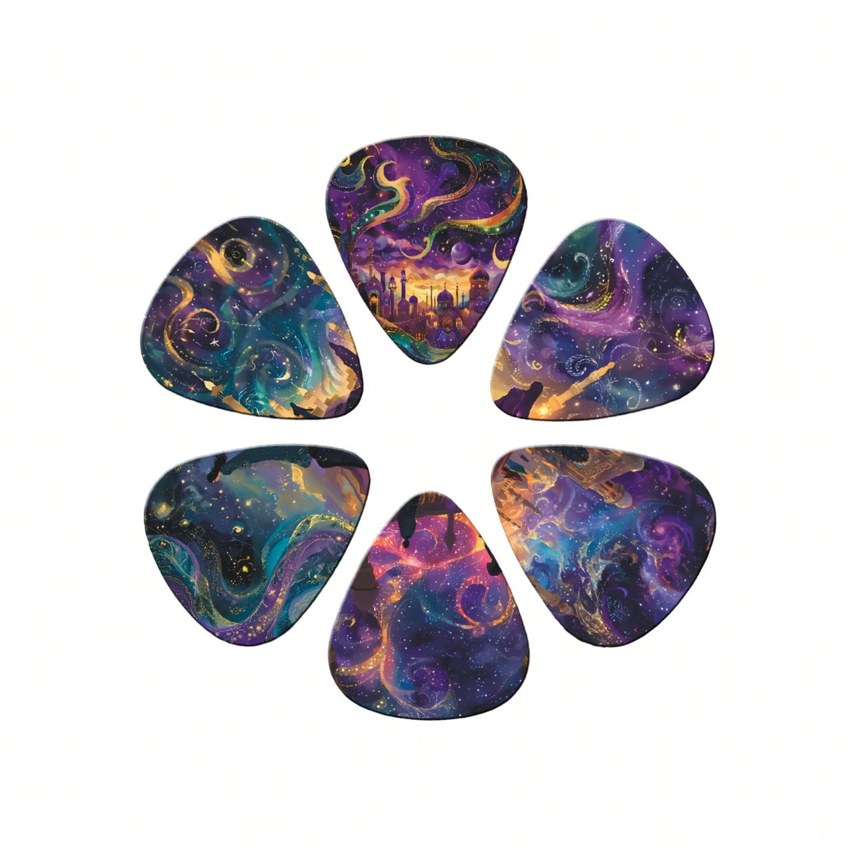 Rock Guitar Picks (Metal Tin Edition)
