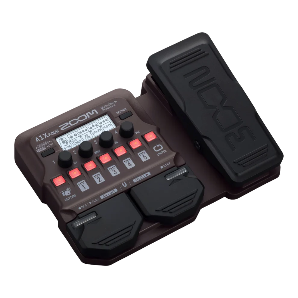 Zoom A1X Four Acoustic Multi-Effects Pedal