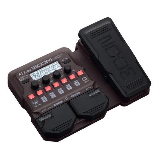 Zoom A1X Four Acoustic Multi-Effect Proceesor with Expression Pedal