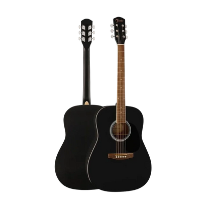 Fender FA-25 Dreadnought Acoustic Guitar, WN Black