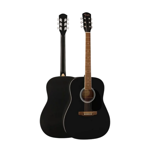 Fender FA-25 Dreadnought Acoustic Guitar, WN Black