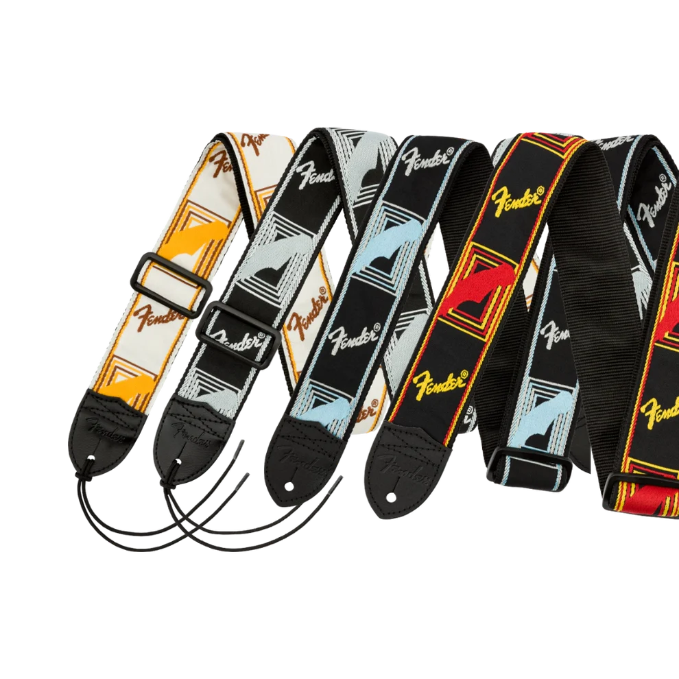 Fender Monogrammed Strap, 2" (Multiple Colors Available)
