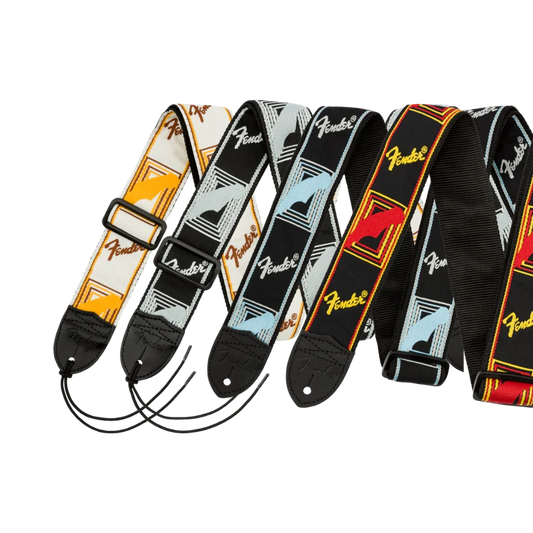 Fender Monogrammed Strap, 2" (Multiple Colors Available)