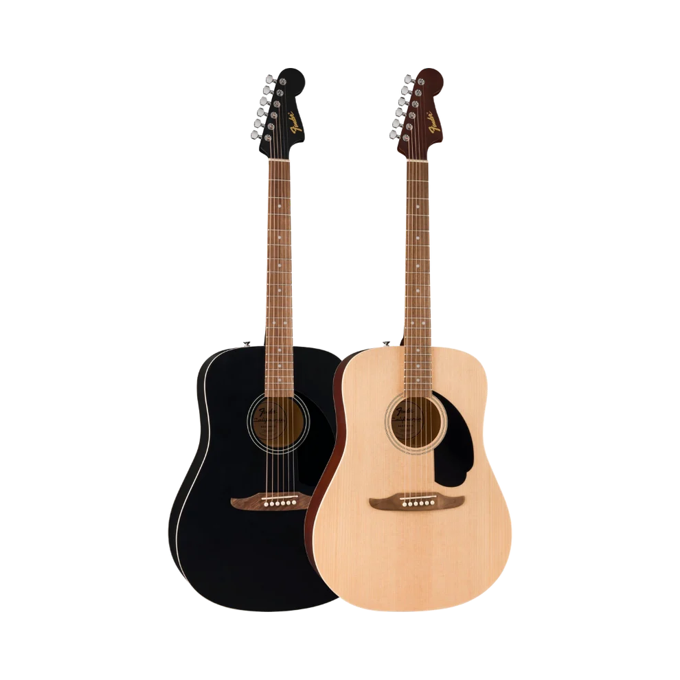 Fender California Debut Redondo Acoustic Guitar (Natural or Black)