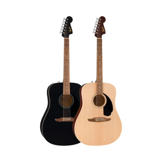 Fender California Debut Redondo Acoustic Guitar (Natural or Black)