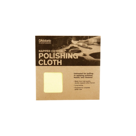 D'Addario Napped Cotton Polishing Cloth For All Instruments PWPC2