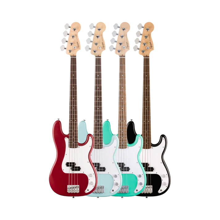 Fender's Squier Debut Collection Precision Bass Guitar (Multiple Colors Available)
