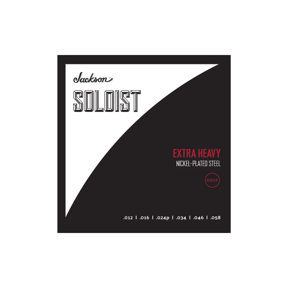 Jackson Soloist Strings, Drop Extra Heavy .012-.058