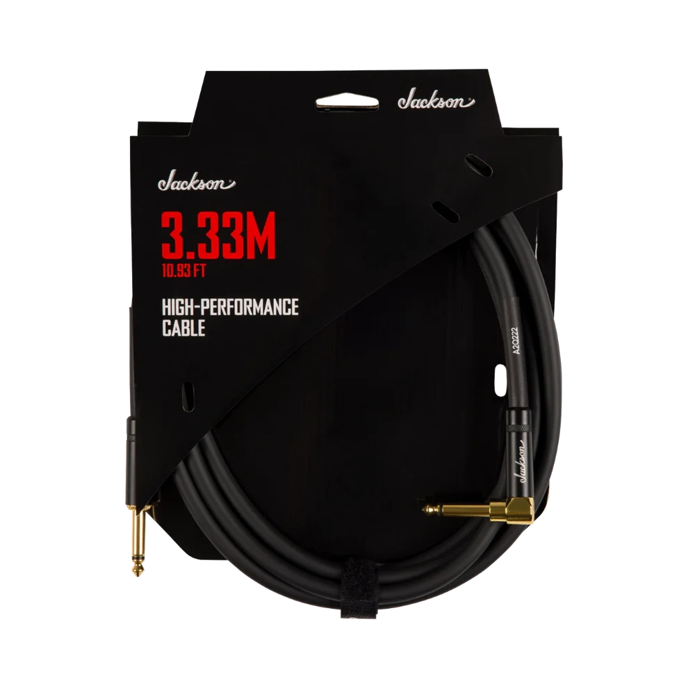 Jackson High Performance Cable, Black, 10.93'