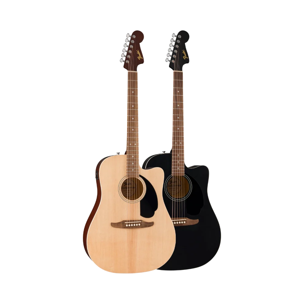 Fender California Debut Redondo CE Electro-Acoustic Guitar (Natural or Black)