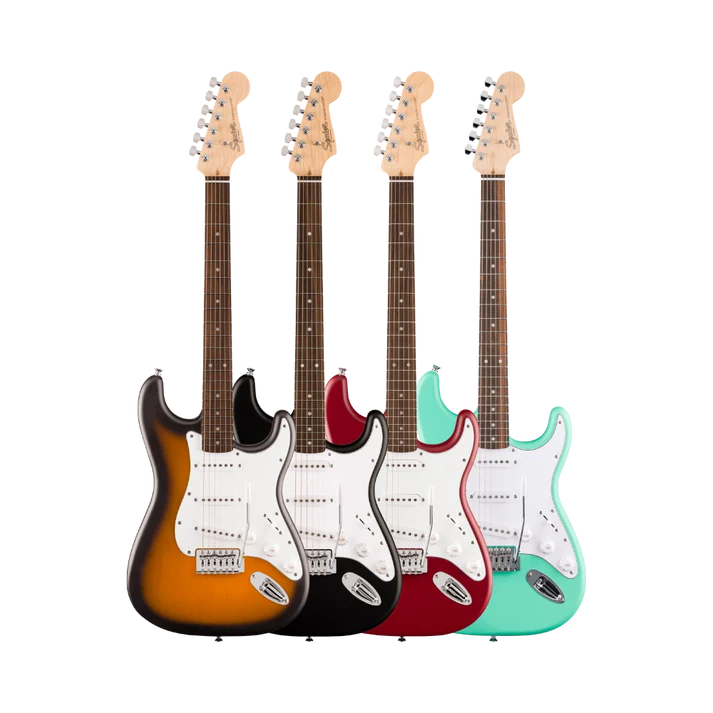 Fender, Squier Debut Collection Stratocaster Electric Guitar (Multiple Colors Available)
