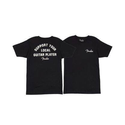 Fender Support Your Local Guitar Player Tee, Black, M
