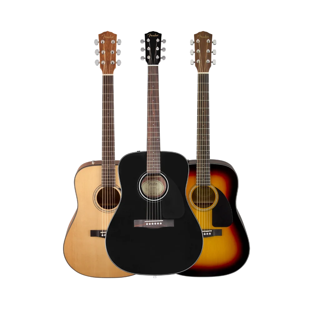 Fender CD-60 Dreadnought V3 DS Acoustic Guitar (Multiple Colors Available)