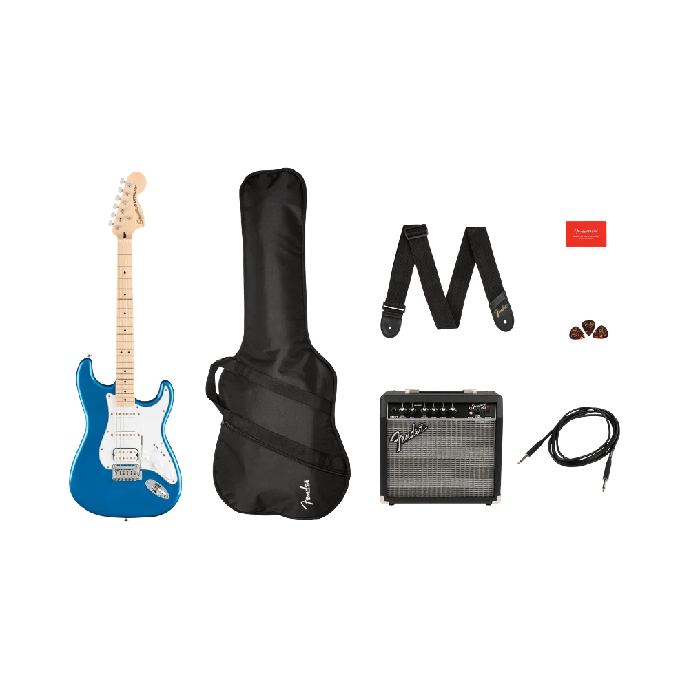 Fender Squier Affinity Series Stratocaster HSS Electric Guitar Pack