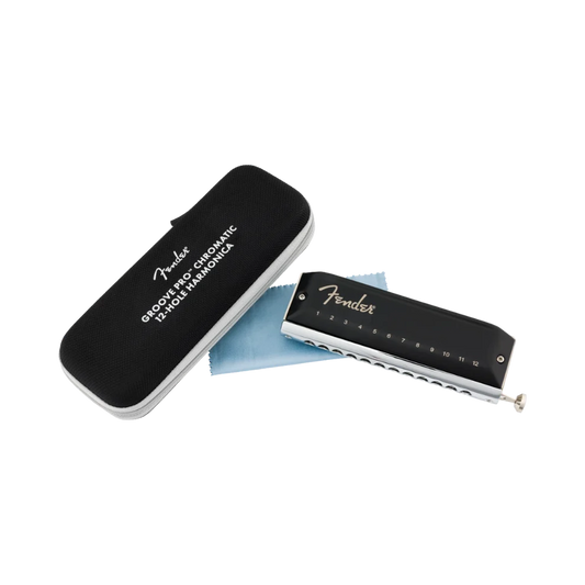 Groove Pro™ Chromatic 12-Hole Harmonica, Key of C
