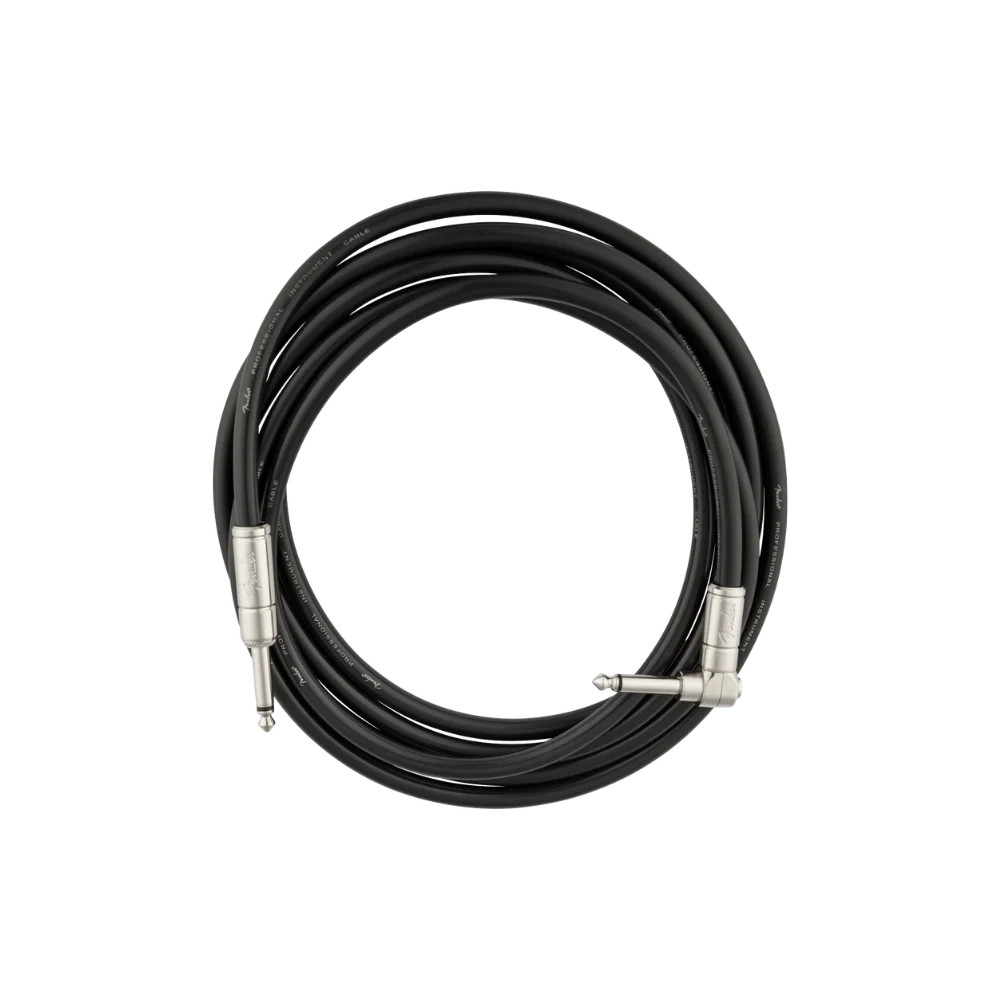 Fender 10' Professional Series Kill Switch Cable, Straight/Angle