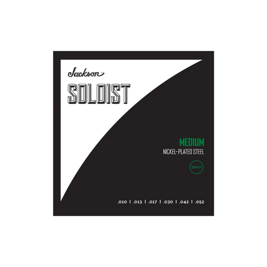 Jackson Soloist Strings, Drop Medium .010-.052