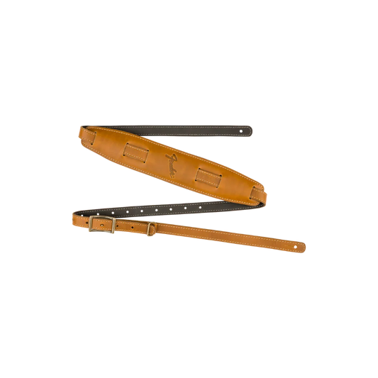 Fender Mustang Saddle Strap, Long, Butterscotch, 2.25