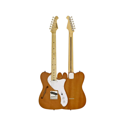 Aria TEG-TL-N Semi-Hollow Telecaster Electric Guitar